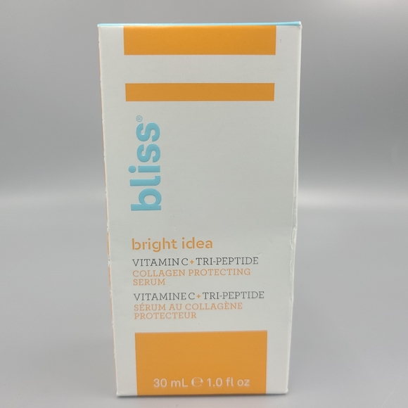 BLISS DUO "BRIGHT IDEA" VITAMIN C+TRI-PEPTIDE MOISTURIZER & SERUM - Picture 2 of 7